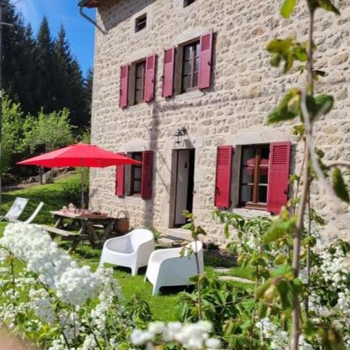 Se Reconnecter A La Nature Au Gite 3 Etoiles De Montager A Saint Andre De Chalencon Exterior foto